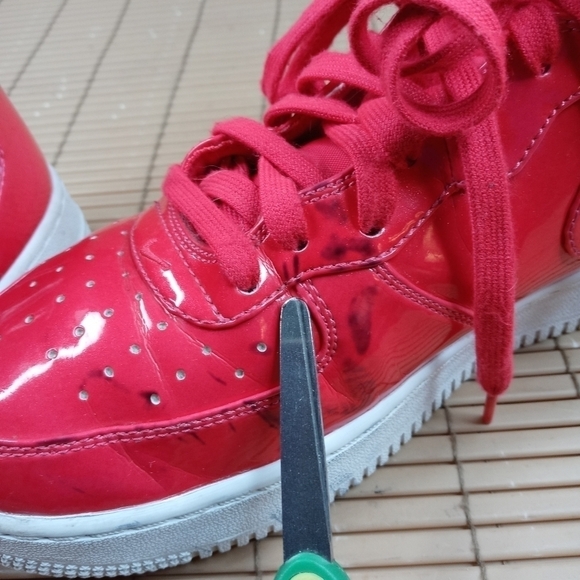 Nike Air Force 1 Mid \'07 LV8 UV Siren Red/Pink White Mens 8.5 Sneaker AO0702 600 main image 6